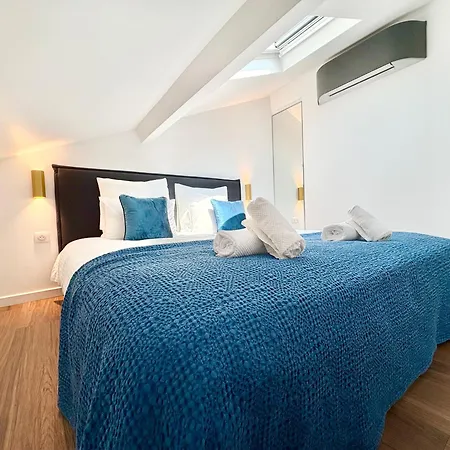 Duplex En Plein Coeur De Cannes, 5 Min Walk To Croisette And Palais شقة