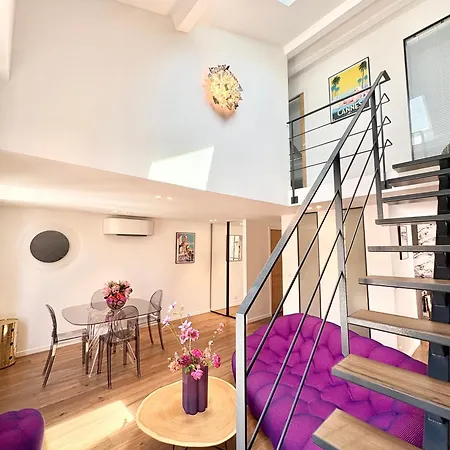 Appartamento Duplex En Plein Coeur De Cannes, 5 Min Walk To Croisette And Palais Cannes